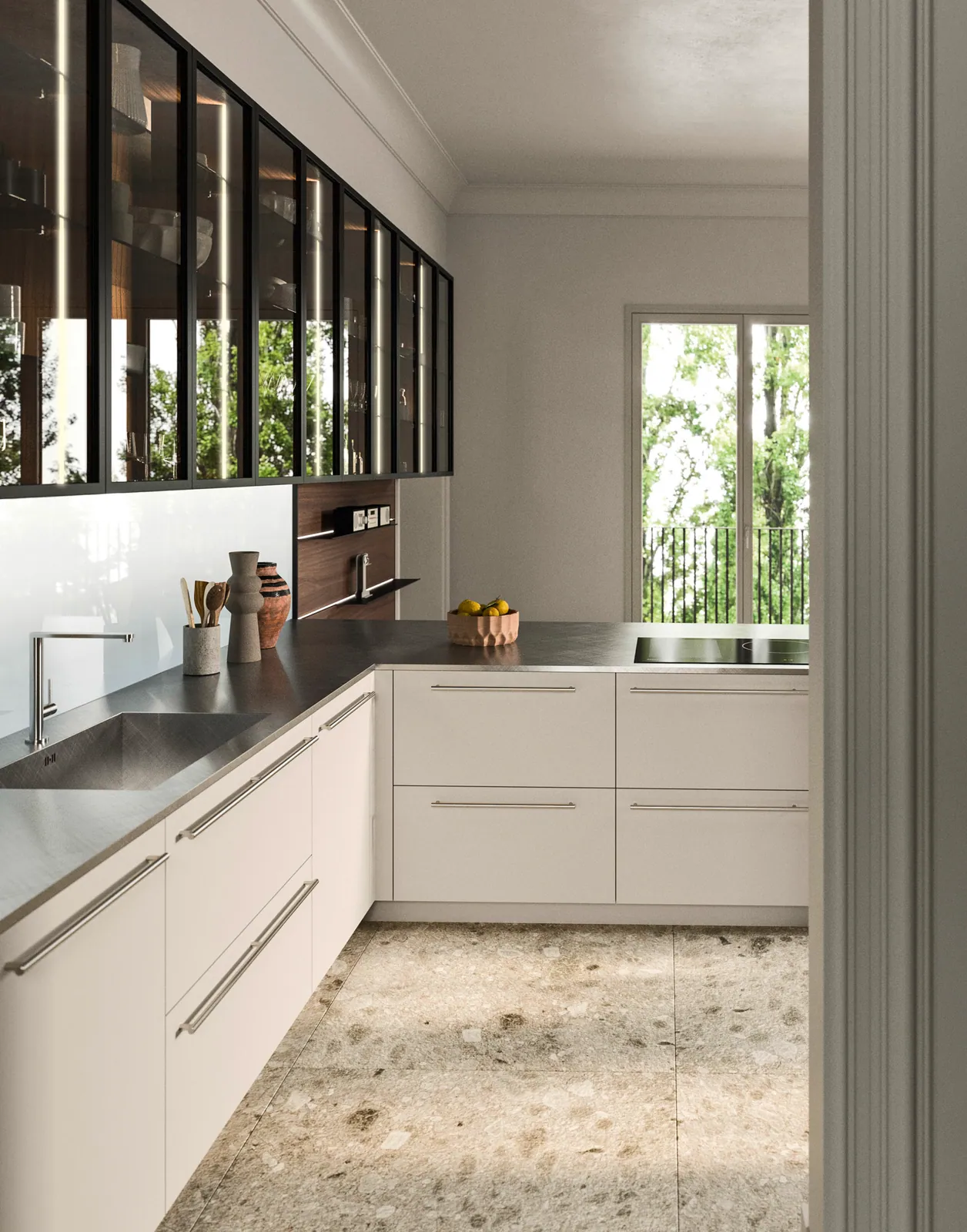 Keuken op maat met centraal eiland